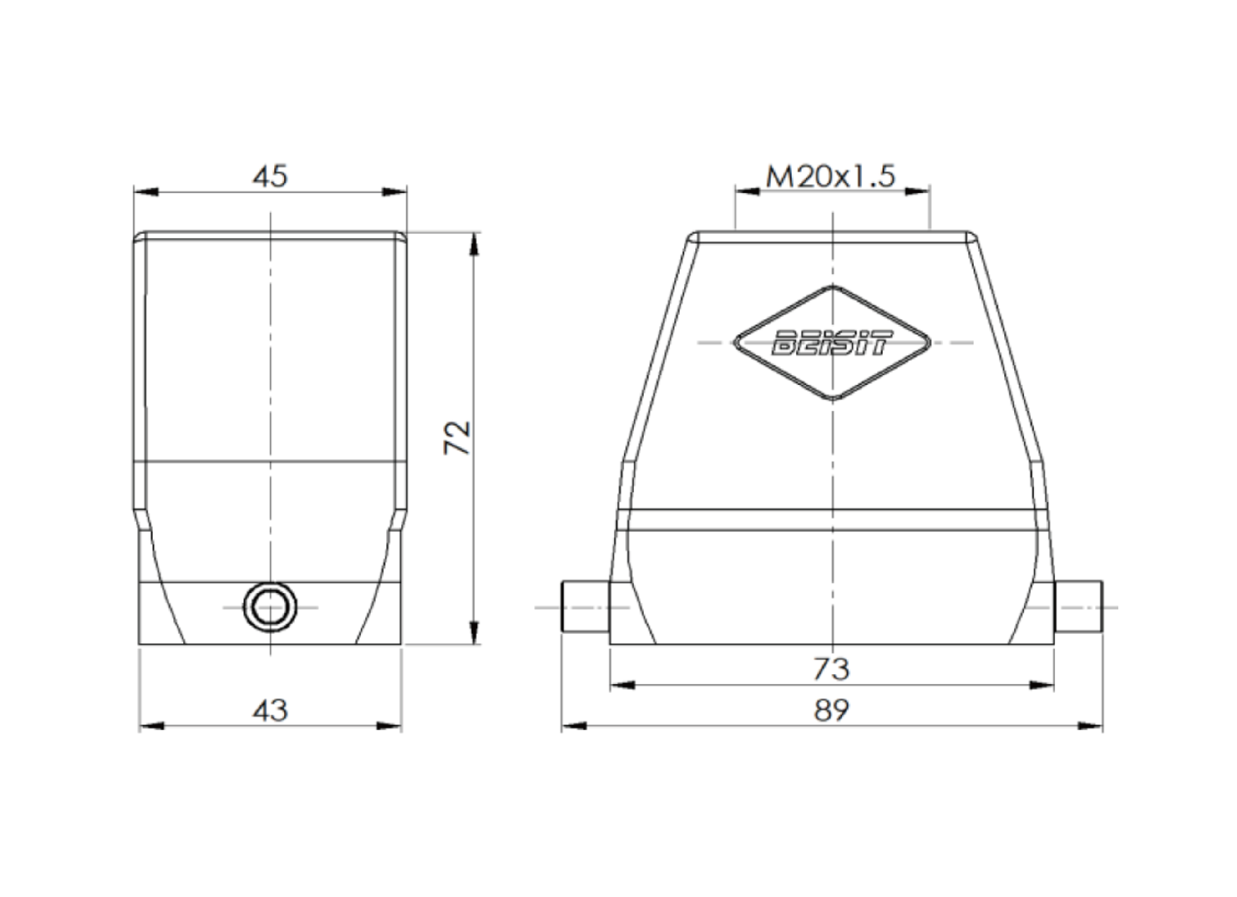 H10B-TOH-2PR-M20