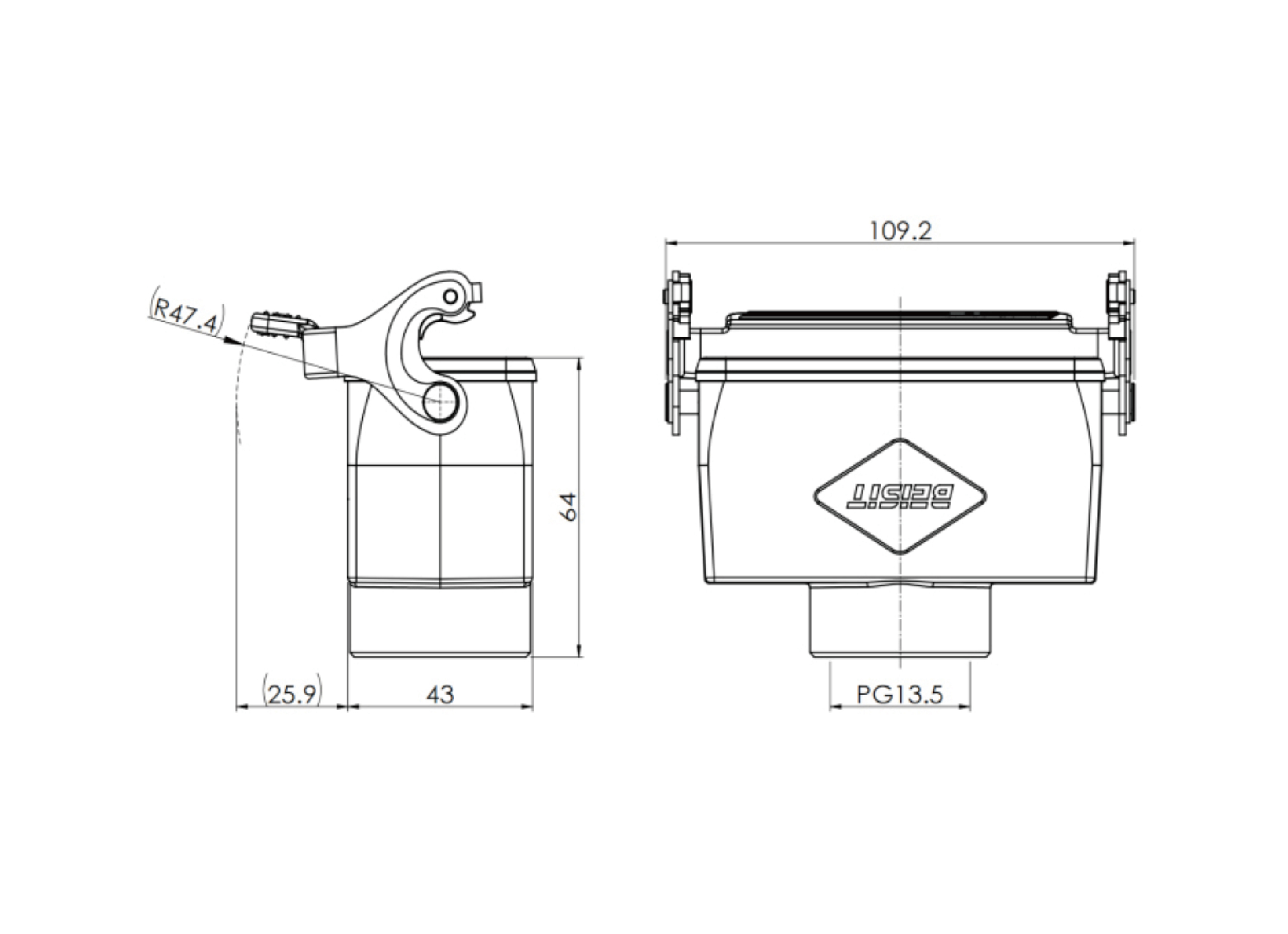 H16B-CTC-1LS-PG13.5