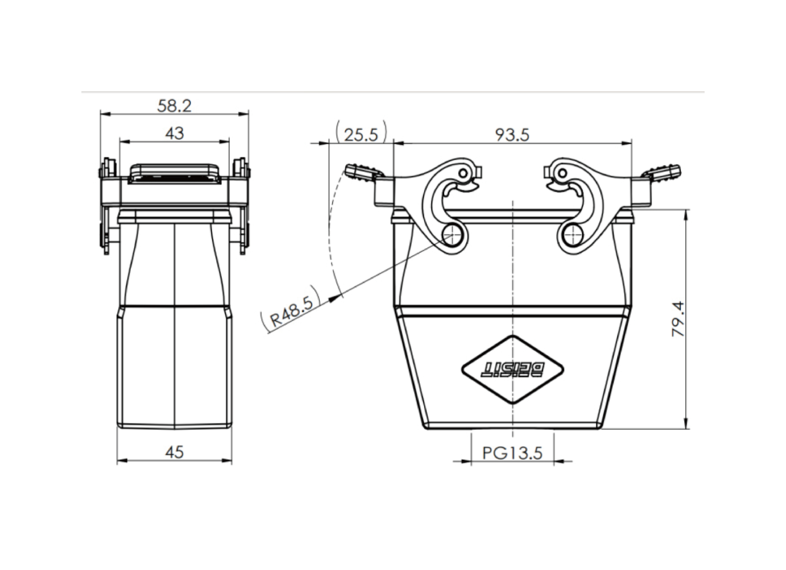 H16B-CTCH-2LS-PG13.5