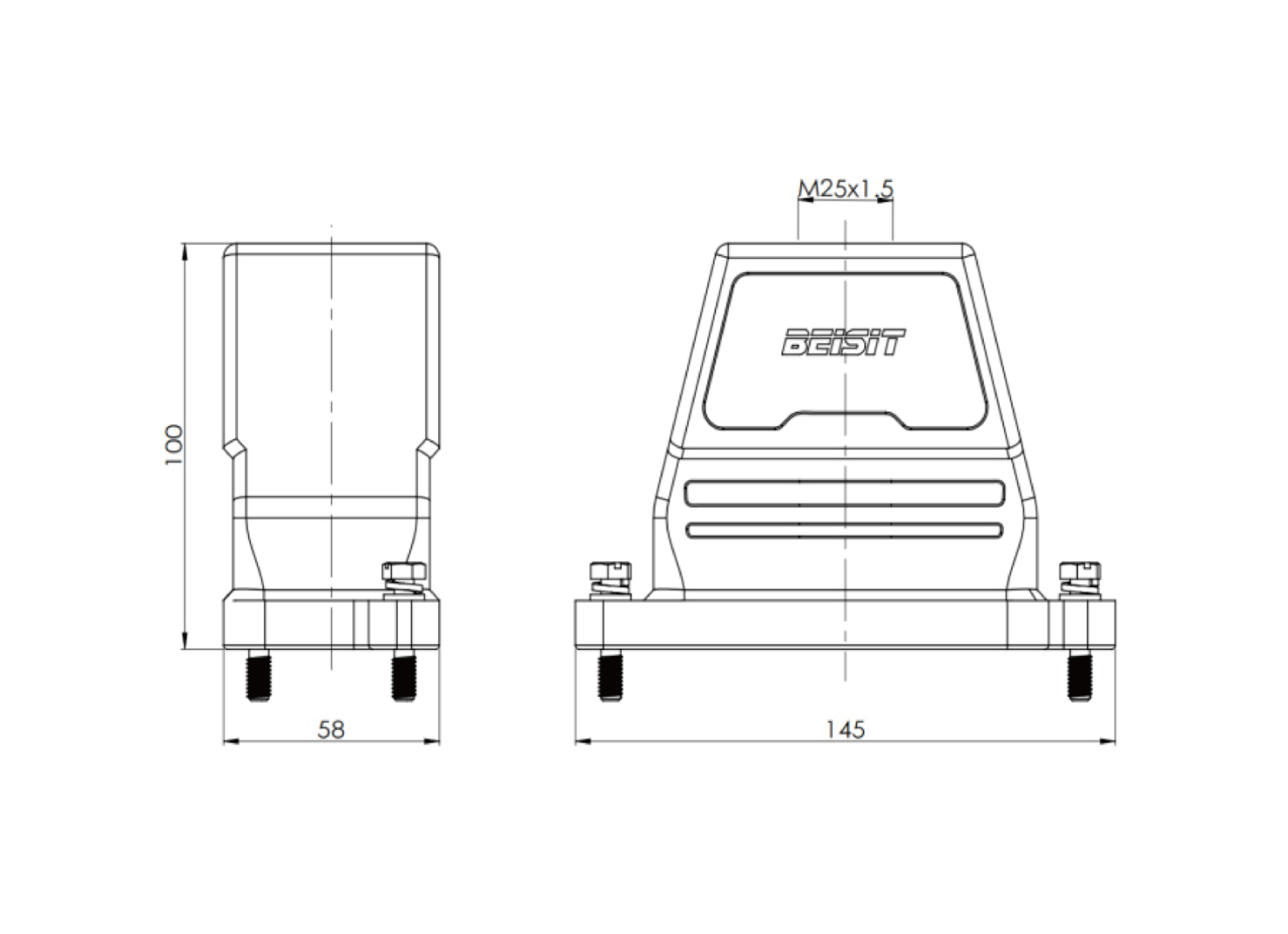 HPR10B-TO-2B-M25